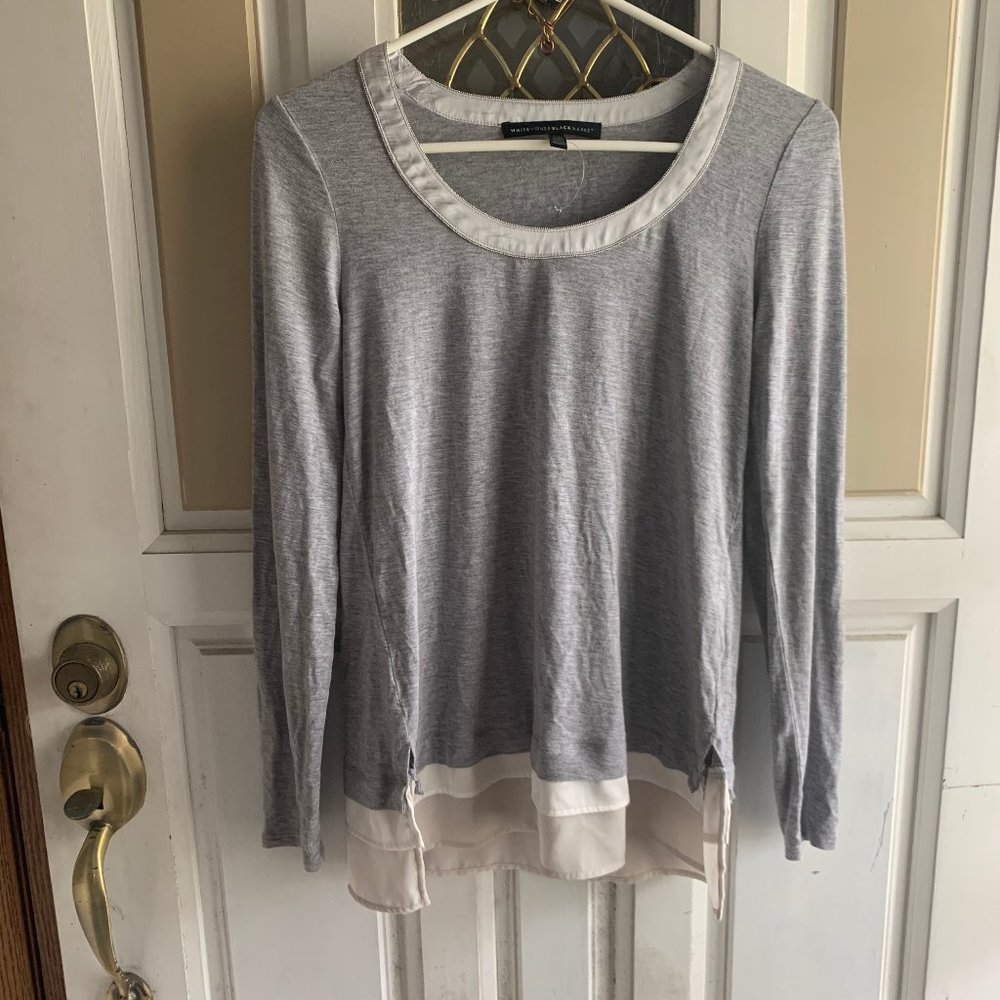 White House Black Market Light-Weight Blouse